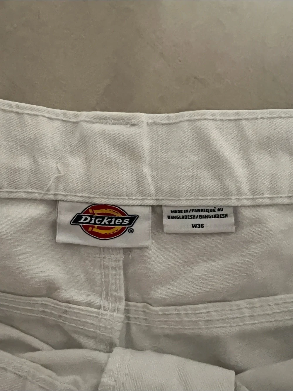 Dickies Sherwin Williams Painter Carpenter Shorts White sz36